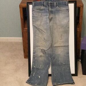 Levi's Classic Blue Denim Jeans